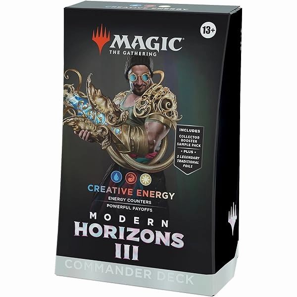 MTG Modern Horizons III Commander Deck - Creative Energy Collectible Drop Opening Random Drop Series