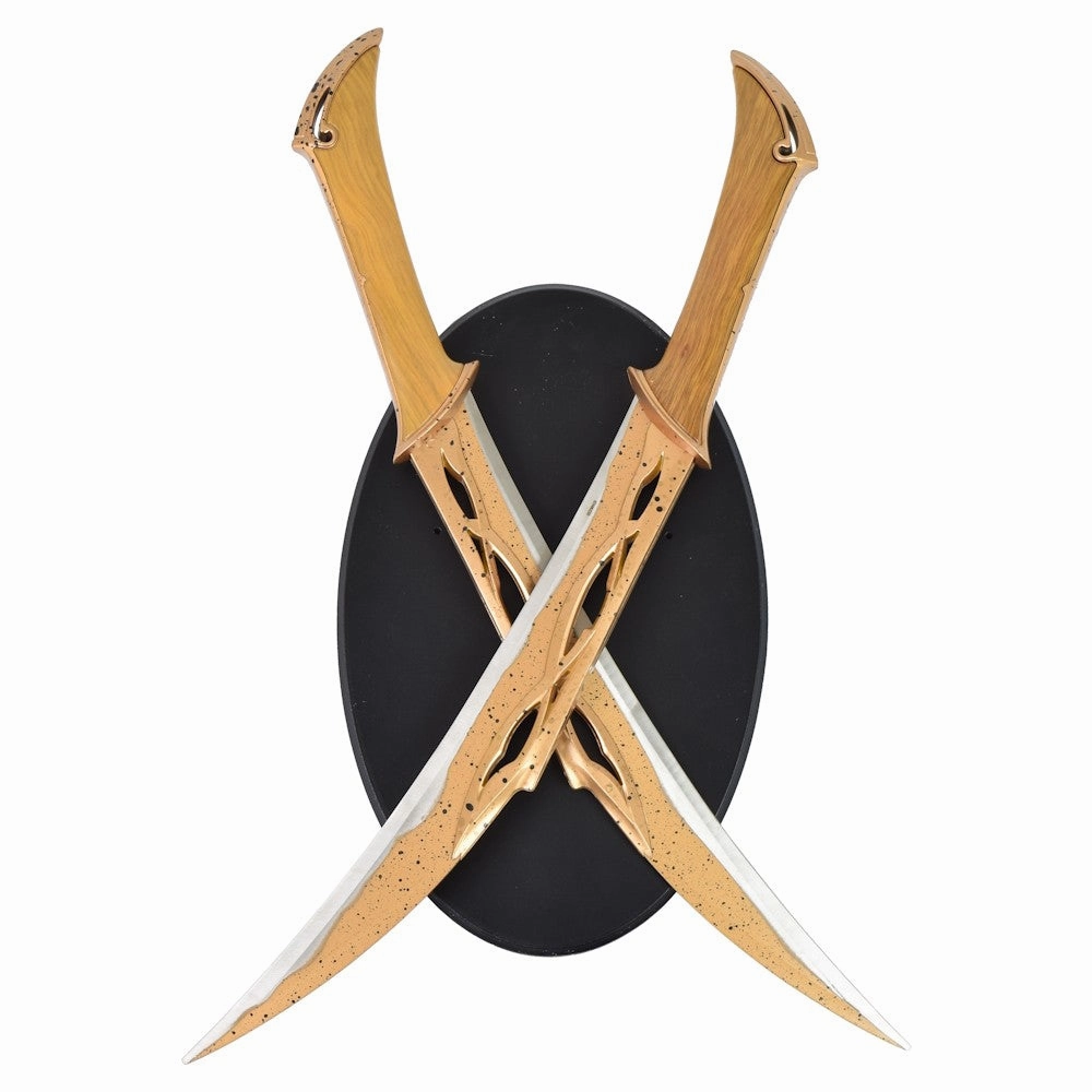 Seasonal Favorite Miniature Creation PAIRE DE DAGUES FANTAISIE ORNEMENTALES DE TAURIEL FILM LE HOBBIT