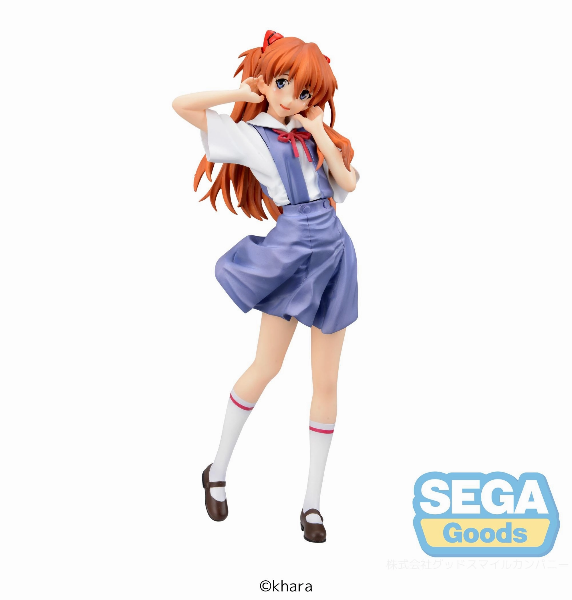 PVC Collection Rebuild of Evangelion XStellar Figure Asuka Uniform Ver