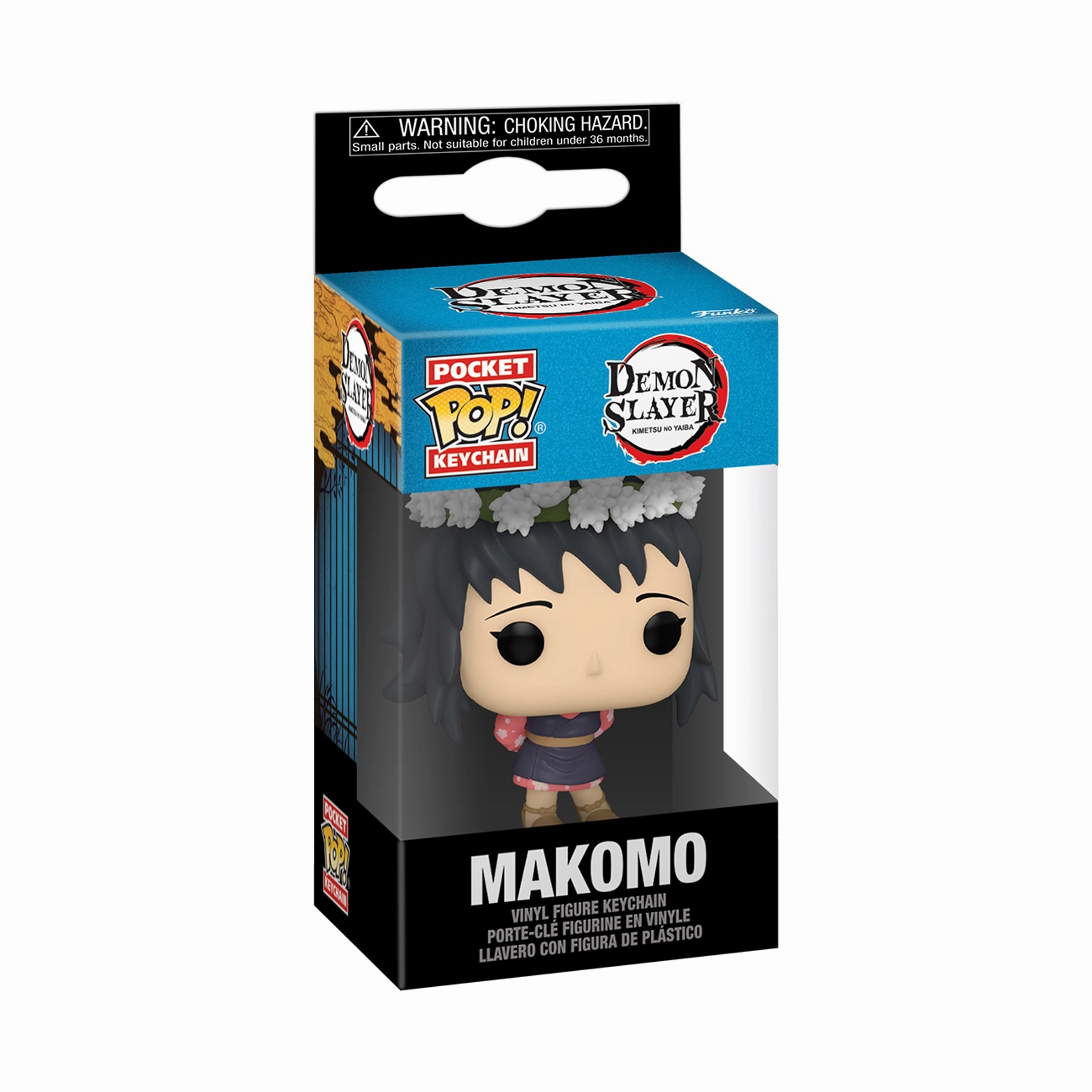 Wonderful Craftsperson Funko Pocket Pop! Keychain: Demon Slayer - Makomo (Flower Headdress)