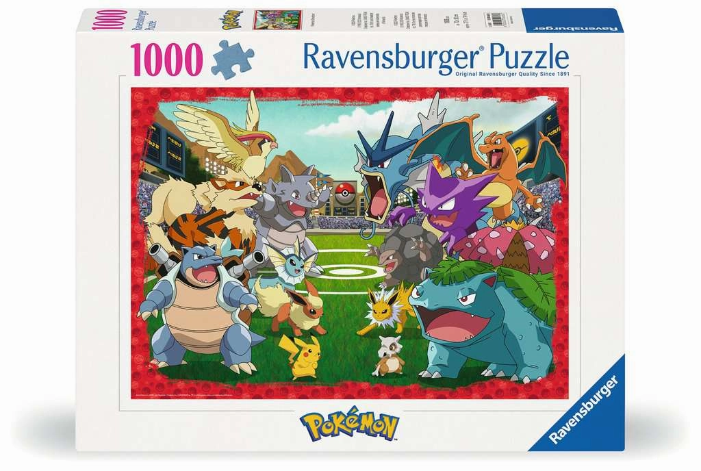 POKEMON - L'affrontement de Pokmon - Puzzle 1000P Collector's Series Display Collectible Series Opening