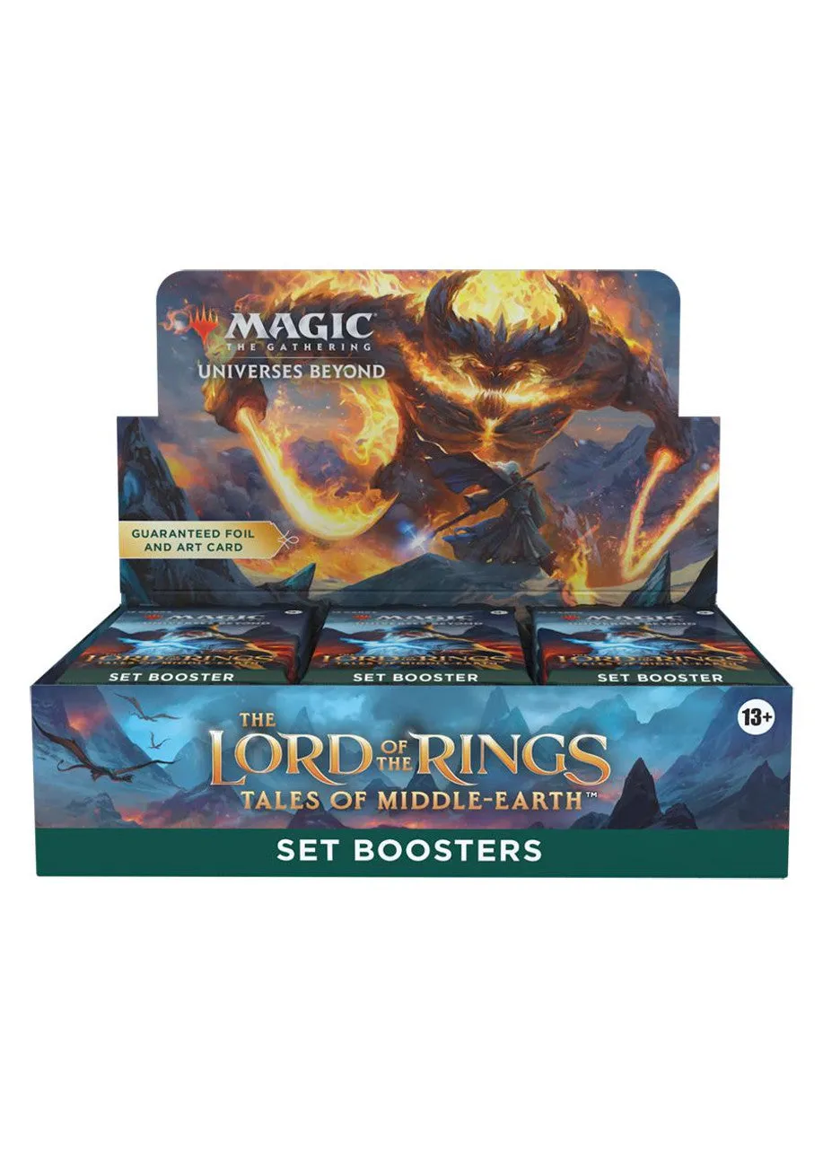 MTG The Lord Of The Rings: Tales of Middle-Earth Set Booster Box (30 Packs) Random Series Opening Collectible Drop Series