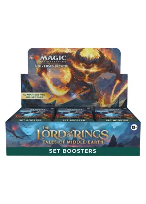 MTG The Lord Of The Rings: Tales of Middle-Earth Set Booster Box (30 Packs) Random Series Opening Collectible Drop Series