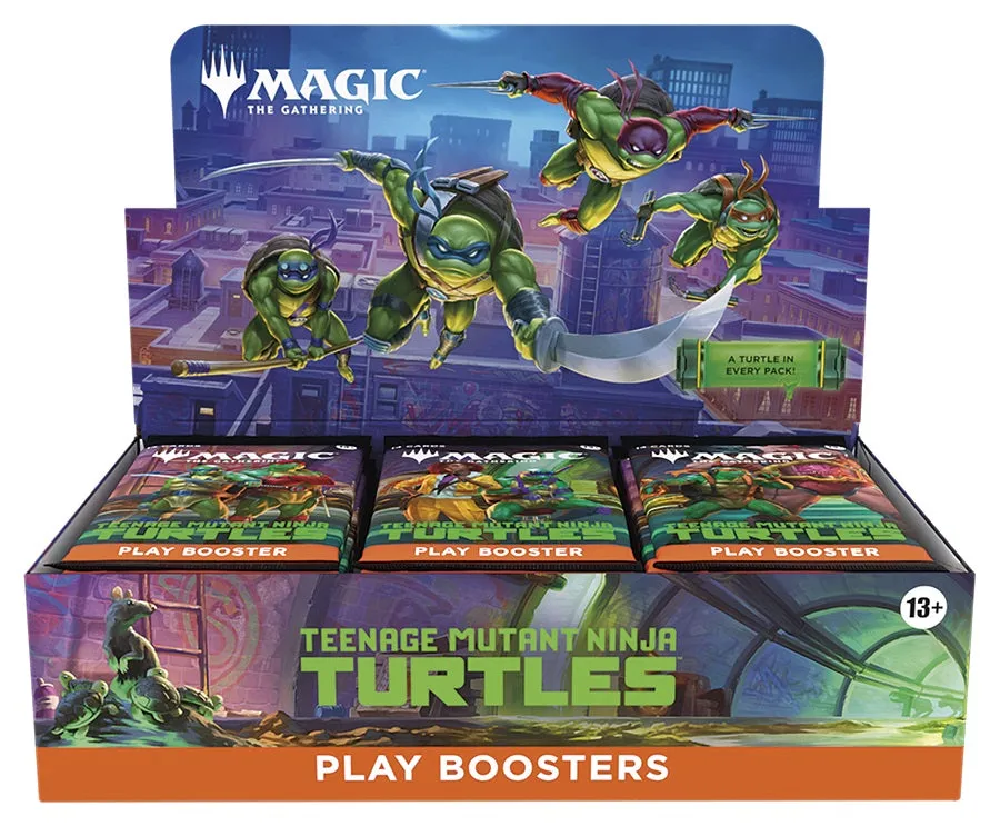 MTG TEENAGE MUTANT NINJA TURTLES PLAY BOOSTER BOX (2/27/26) Mystery Series Display Limited Drop Series