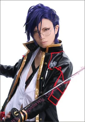 ??Touken Ranbu??Akashi Kuniyuki style cosplay wig Special Edition