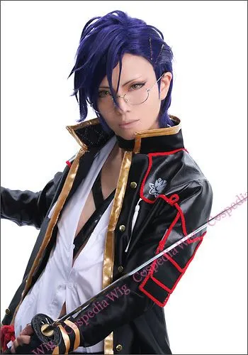 ??Touken Ranbu??Akashi Kuniyuki style cosplay wig Special Edition
