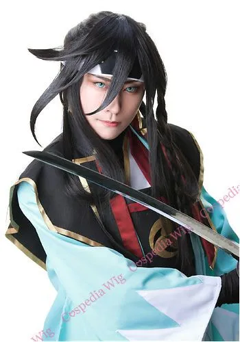 Physics Based Complete Edition ??Touken Ranbu??Izuminokami Kanesada Kiwame style cosplay wig