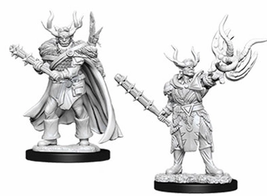 PF Unpainted Minis WV10 Male Half-Orc Druid School Edition