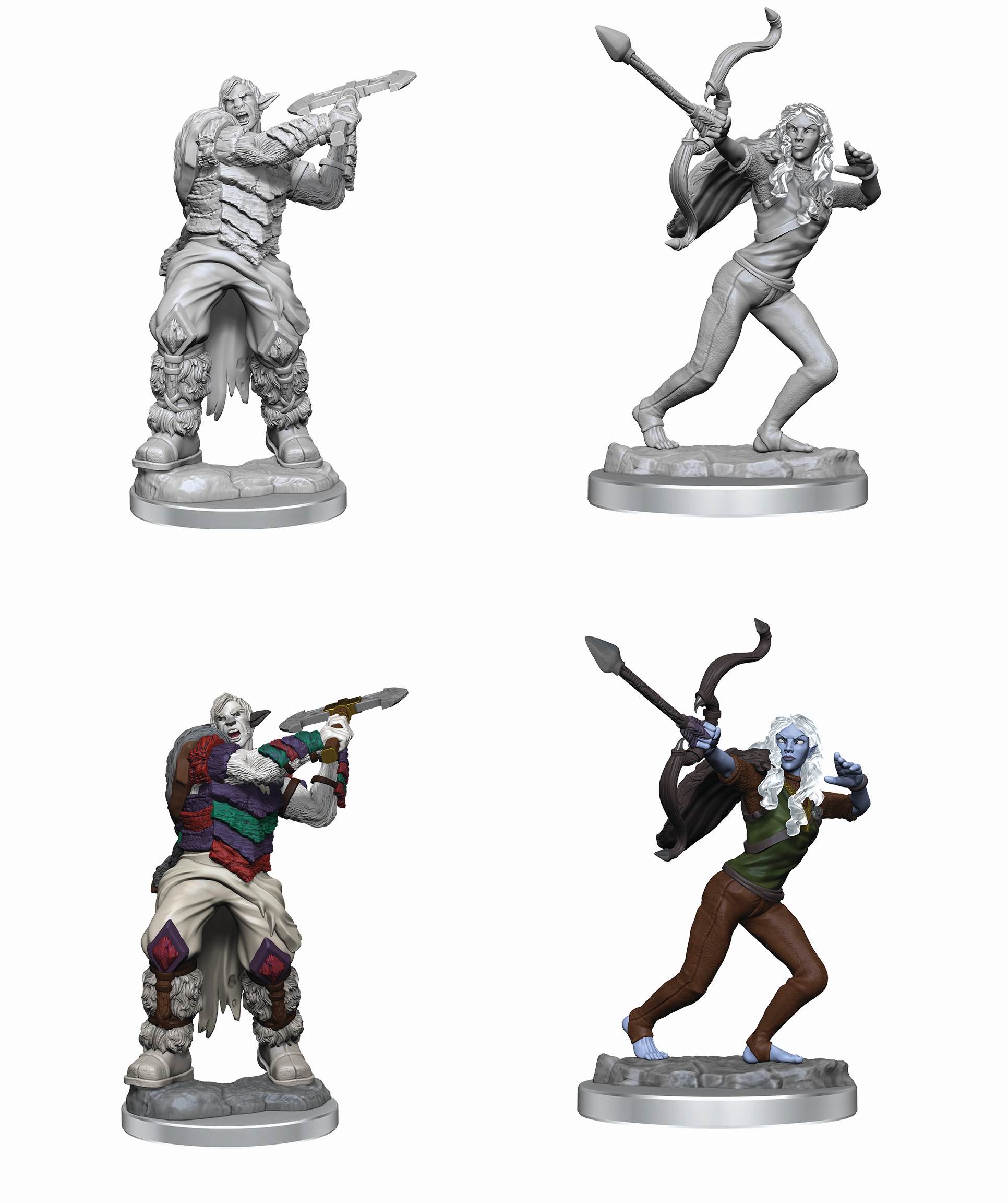 Alternate Costume Ray Tracing CR UNPAINTED MINIS WV4 ASHARI STONEGUARD/SKYDANCER