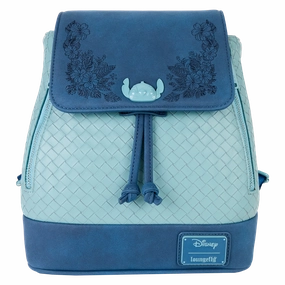 Mini Clutch Opal White DISNEY - Stitch "Embroidered" - Mini Sac ?? Dos LoungeFly