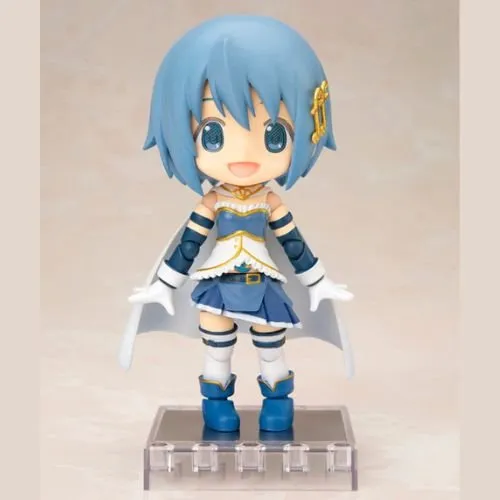 Cu-poche - Puella Magi Madoka Magica the Movie: Sayaka Miki Posable Figure Anime Creation Collectible Figure