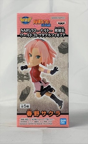 Naruto Shippuden World Collectable Figure Haruno Sakura PVC Display Miniature Article