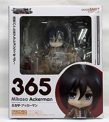 Ball Joint Fast shipping Nendoroid No.365 Mikasa Ackerman Secondary resale version (Attack on Titan)