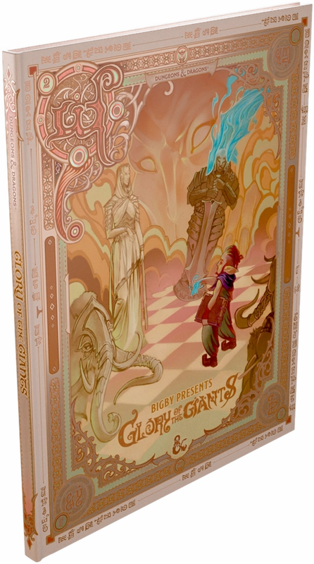 D&D Book Bigby Presents Glory of the Giants Hobby Cover Limited Find Series