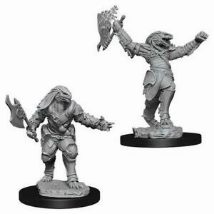 D&D Unpainted Minis WV11 Female Dragonborn Fighter Ethical Design