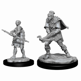 Respectful Design Soundtrack Included D&D Unpainted Minis WV11 Female Human Ranger