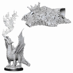 Real Gambling D&D Unpainted Minis WV11 Gold Dragon Wyrmling