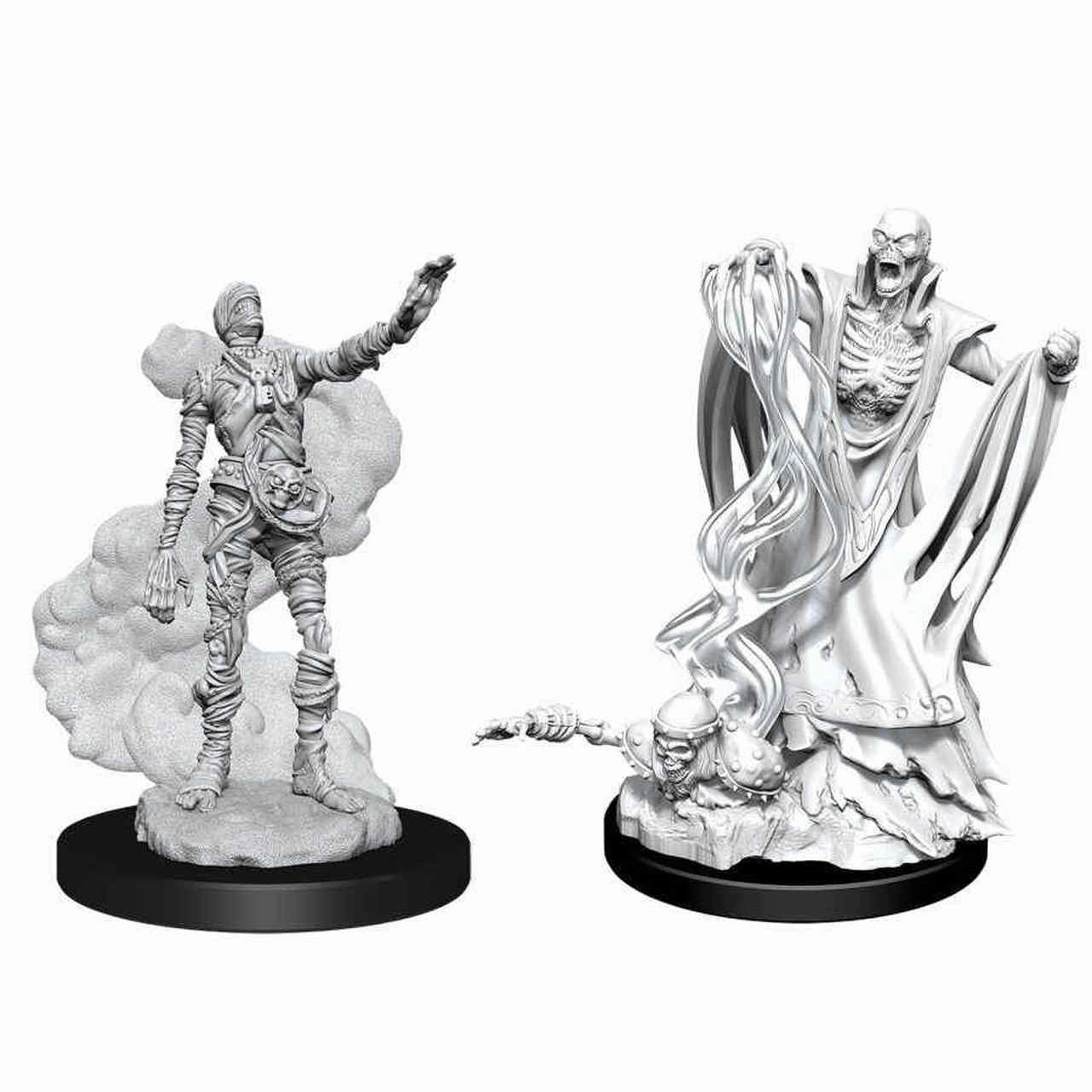 Alien Invasion D&D Unpainted Minis WV11 Lich And Mummy Lord