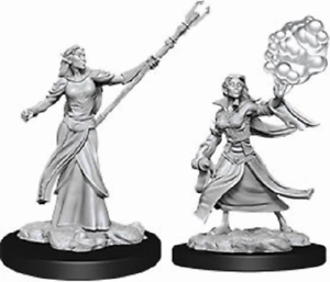 Paid Leave D&D Unpainted Minis WV12 Female Elf Sorcerer