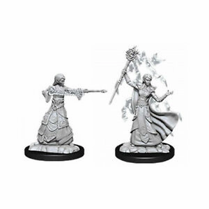 D&D Unpainted Minis WV12 Female Elf Wizard Cliffhanger Ending