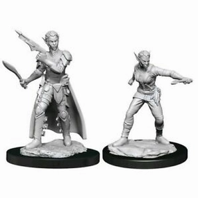 D&D Unpainted Minis WV13 Shifter Rogue Female Max Level Historical Accuracy