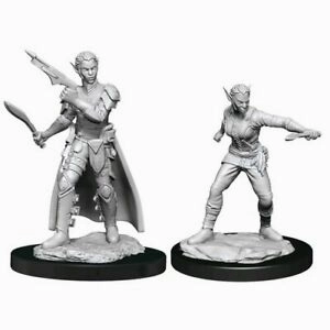 D&D Unpainted Minis WV13 Shifter Rogue Female Max Level Historical Accuracy