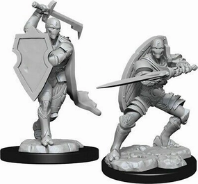 Climbing Mechanics Engineering Challenge D&D Unpainted Minis WV13 Warforged Fighter Male
