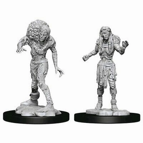 Low Poly D&D Unpainted Minis WV14 Drowned Assassin/Asetic