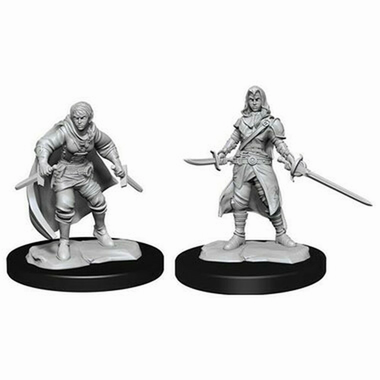D&D Unpainted Minis WV14 Half-Elf Rogue Female Single Player Released Power