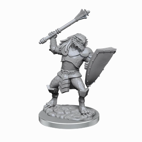 D&D Unpainted Minis WV18 Dragonborn Clerics Reputation System