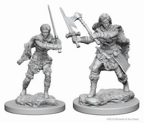 Hotline Number D&D Unpainted Minis WV1 Female Human Barbarian