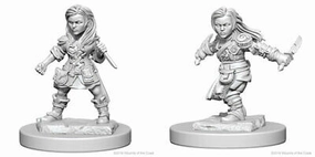 D&D Unpainted Minis WV1 Halfling Female Rogue Instrument Simulator