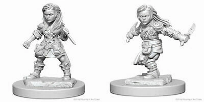 D&D Unpainted Minis WV1 Halfling Female Rogue Instrument Simulator
