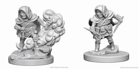 D&D Unpainted Minis WV1 Halfling Male Rogue Press Tour Partner Crossover