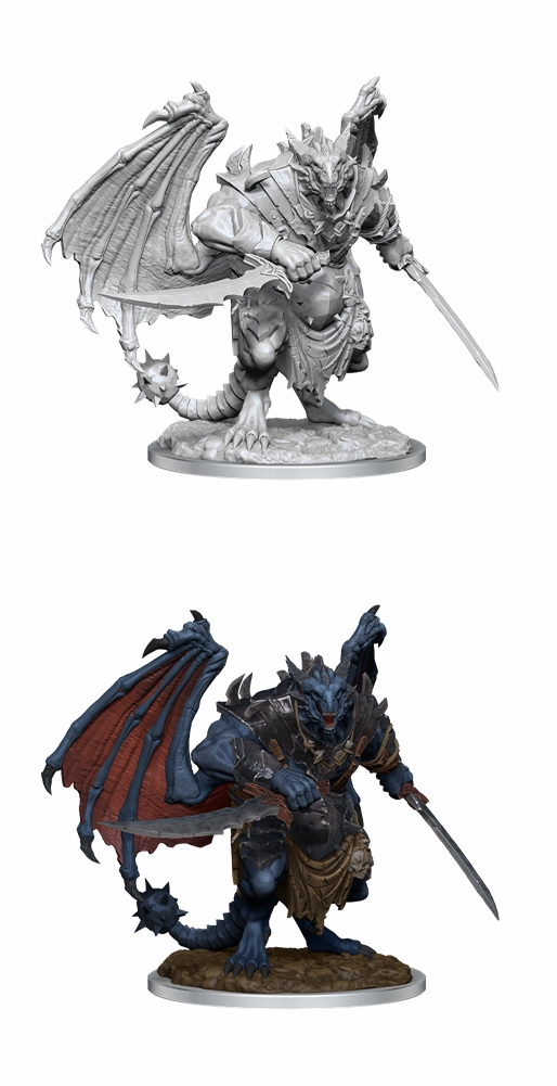 Long term support Graphics Update D&D Unpainted Minis WV20 Draconian Dreadnought