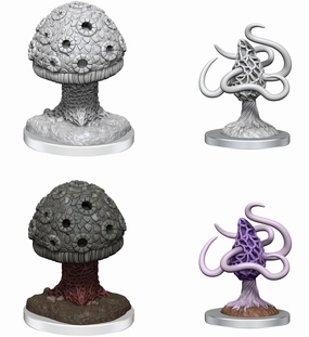 Sandbox Mode Multiple Endings D&D Unpainted Minis WV21 Shrieker & Violet Fungus
