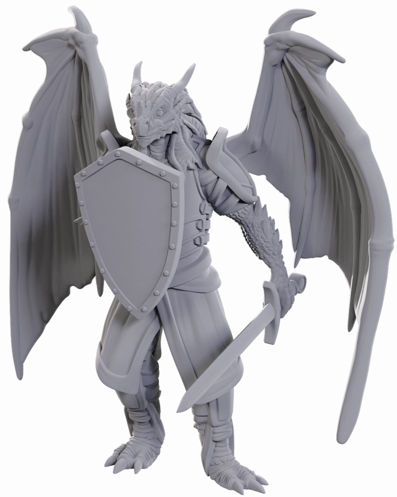 D&D UNPAINTED MINIS WV25 DRAGONBORN OF BAHAMUT Active Forums