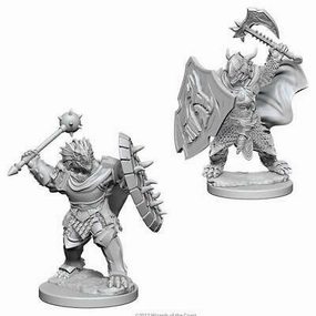 Occasionally Uncommon Security features D&D Unpainted Minis WV4 Dragonborn Male Paladin