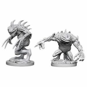 D&D Unpainted Minis WV5 Grey Slaad & Death Slaad Early Access