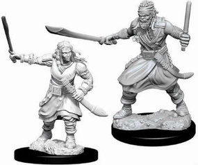 D&D Unpainted Minis WV8 Bandits AA Studio