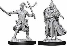 D&D Unpainted Minis WV9 Male Elf Paladin Mid Tier