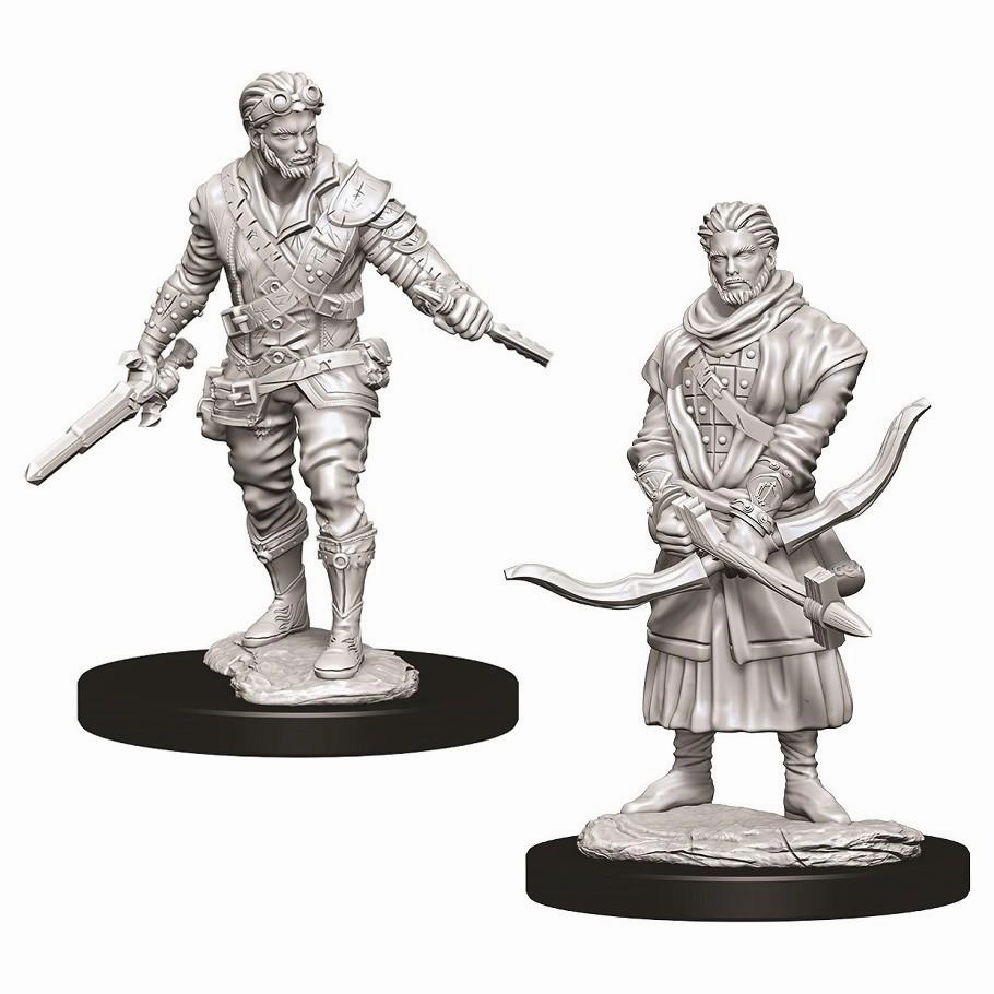 Codex Entries voice command D&D Unpainted Minis WV9 Male Human Rogue
