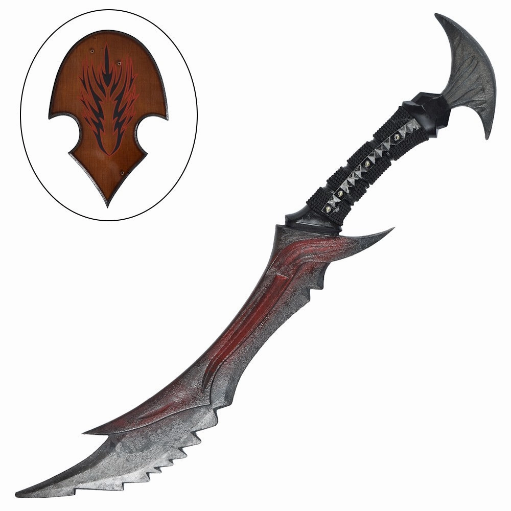 Timeless Treasure Mother's Day DAGUE ORNEMENTALE DU GUERRIER DAEDRIQUE DE ELDER SCROLLS : SKYRIM