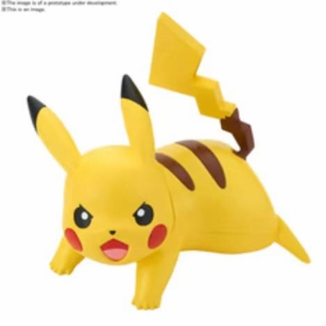 Pokemon Model Kit PIKACHU (Battle Pose) Post-Launch Support Cloth Dynamics