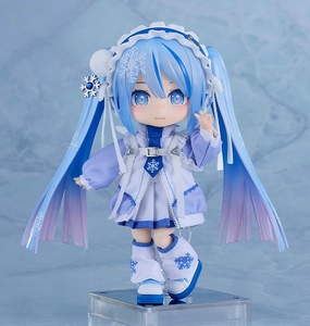 Nendoroid Doll Snow Miku: Yukiiro Pop Ver Superhero Toy Library Decor