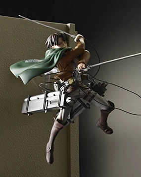 Monthly Attack on Titan Official Figure Collection vol.2 Levi (3DMG Ver.) (BOOK) Diverse Representation