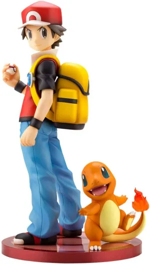 ARTFX J "Pokemon" Series Red with Charmander 1/8 Complete Figure Greek Statue
