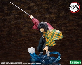 Character Development Story Progress DEMON SLAYER - Giyu Tomioka - Statuette 1/8 ARTFXJ 21cm PRECO > 01/12