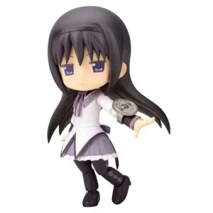 Cu-poche - Puella Magi Madoka Magica the Movie: Homura Akemi Posable Figure Display Shelf Virtual Collectible