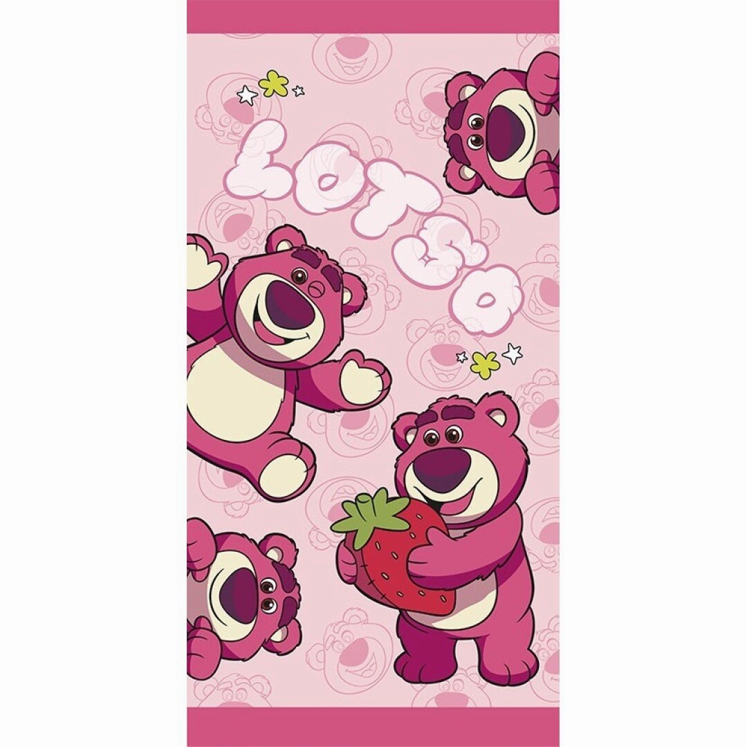 TOY STORY - Lotso - Serviette de Plage 70x140cm Gargantuan Craftsperson Immediate Delivery